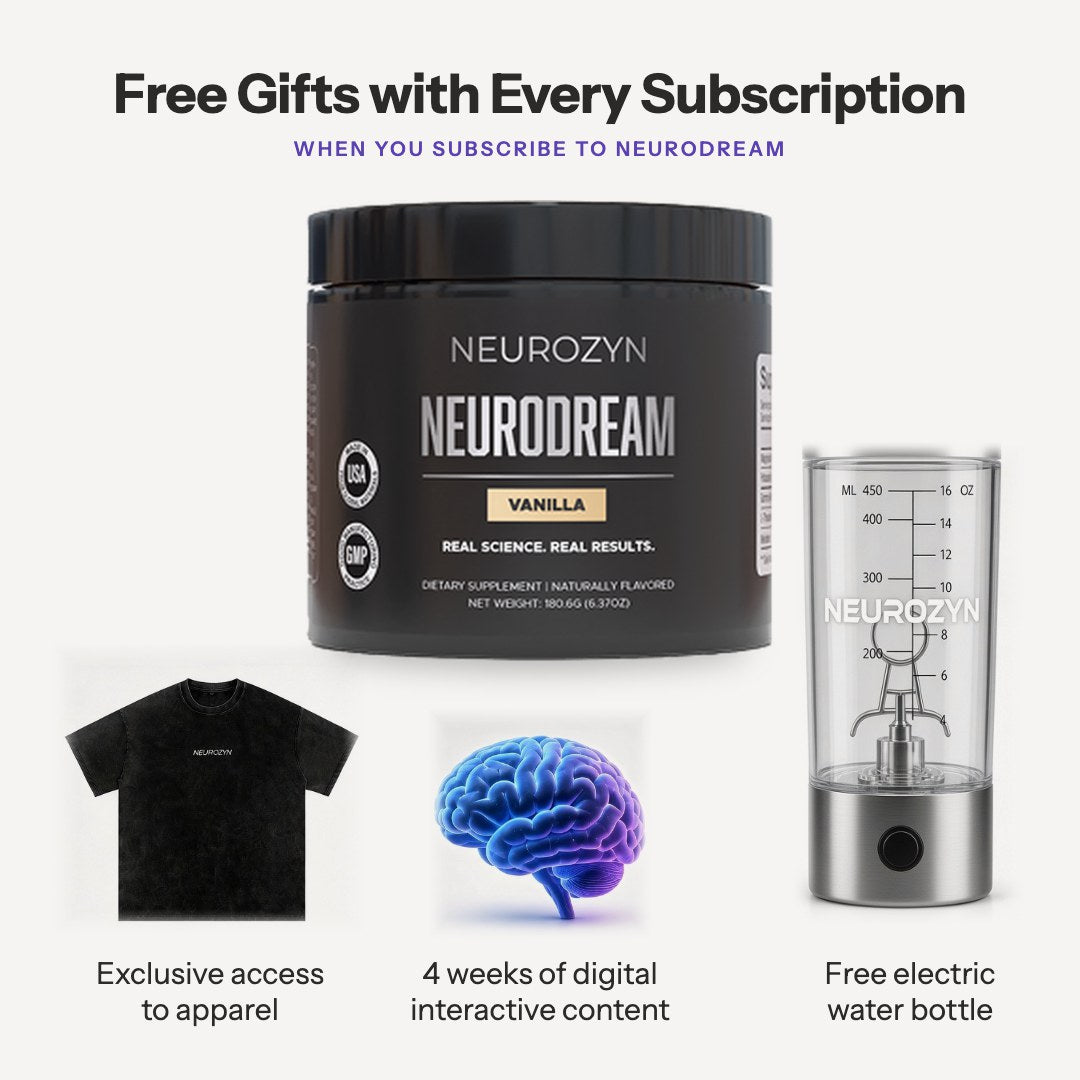 Free gifts with every NeuroDream subscription