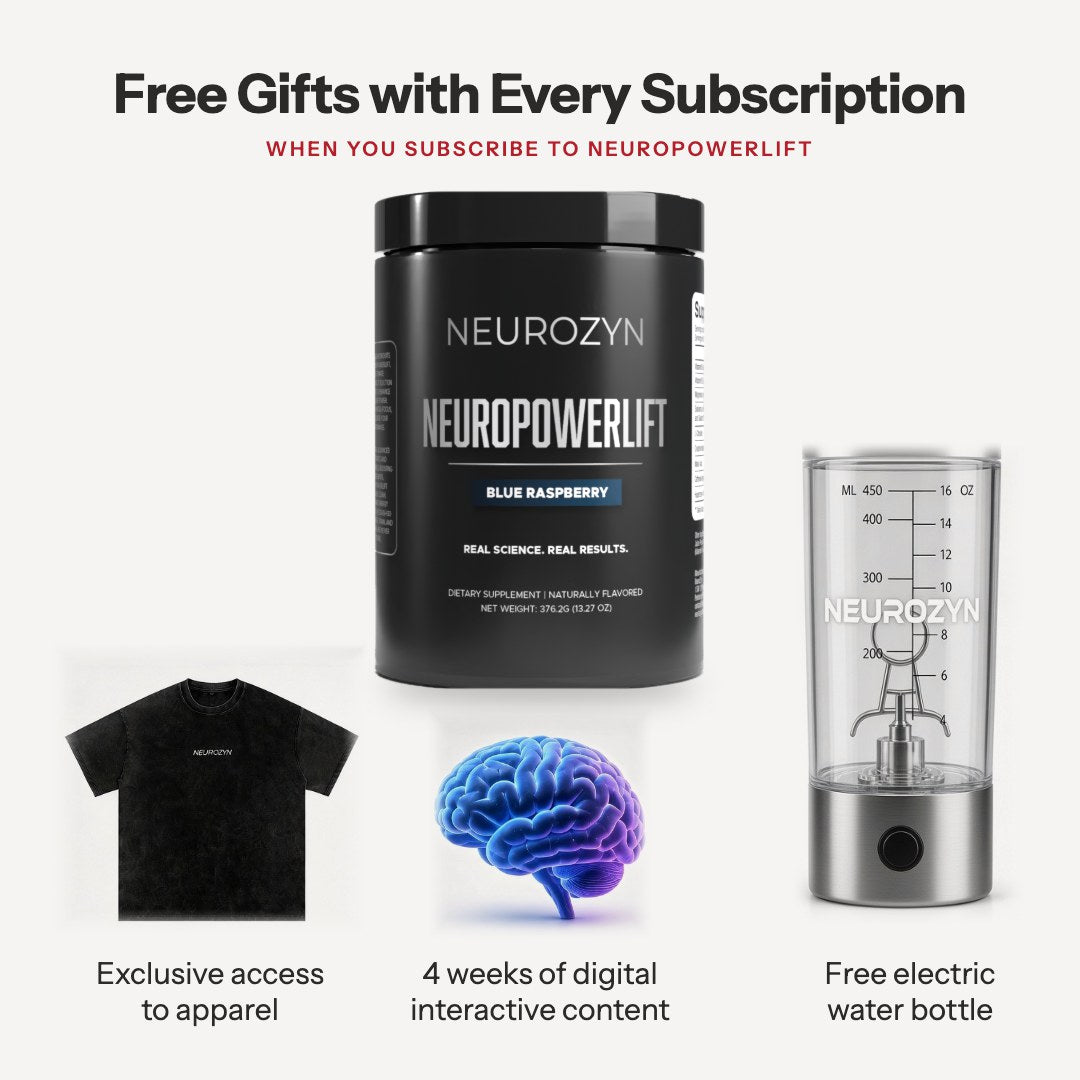 Free gifts with every NeuroPowerLift subscription