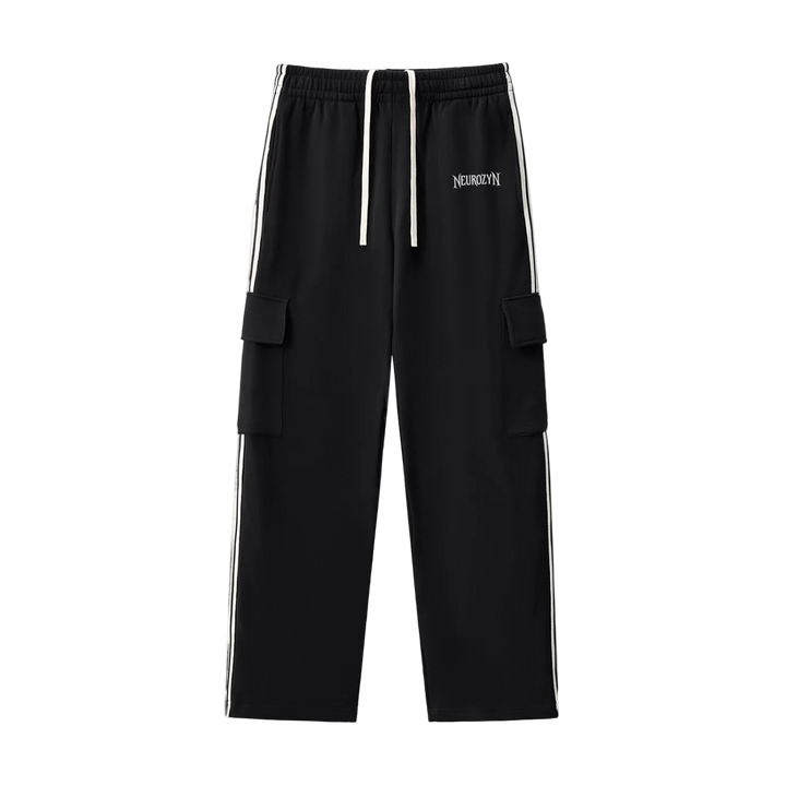002 Straight Striped Joggers