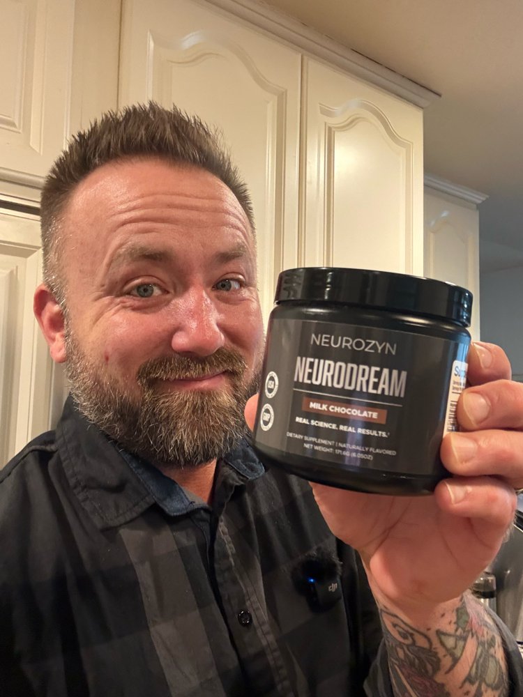 Customer holding NeuroDream