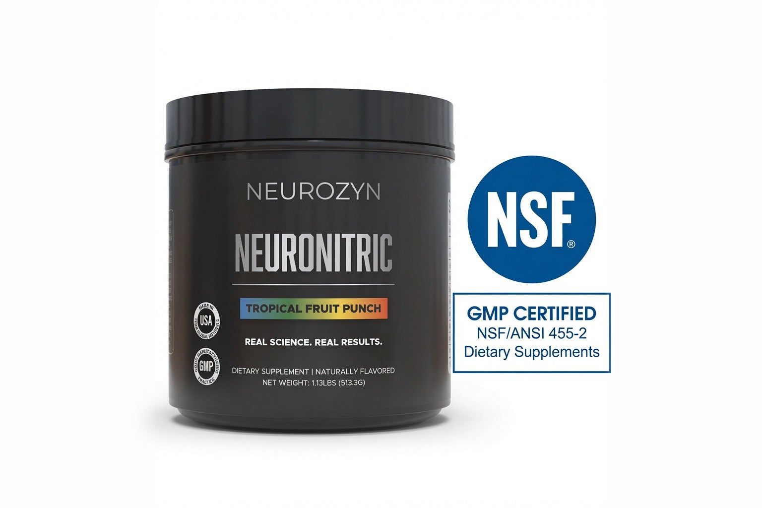 NeuroNitric — NSF GMP certified
