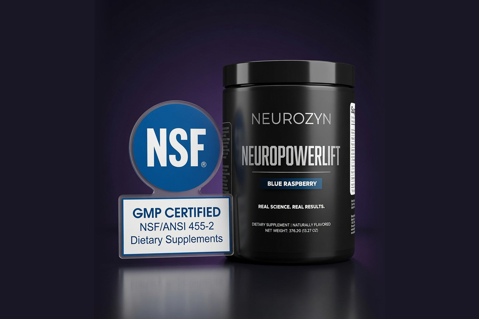 NeuroPowerLift — NSF GMP certified